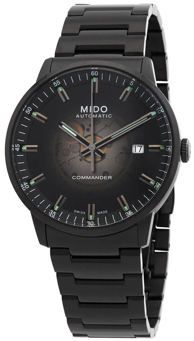Mido Herrklocka M021.407.33.411.00 Commander Grå/Stål Ø40 mm - Mido