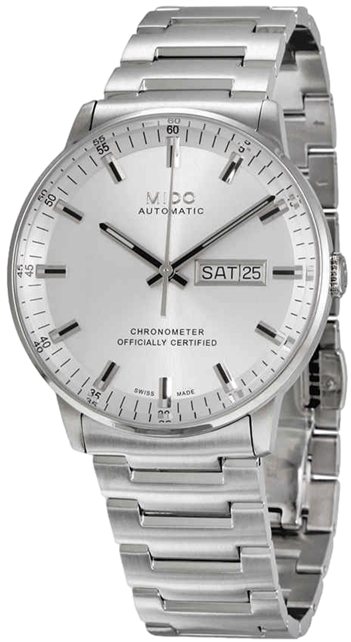 Mido Herrklocka M021.431.11.031.00 Commander Silverfärgad/Stål Ø40 - Mido