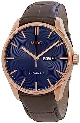 Mido Herrklocka M024.630.36.041.00 Belluna Blå/Läder Ø42.5 mm - Mido
