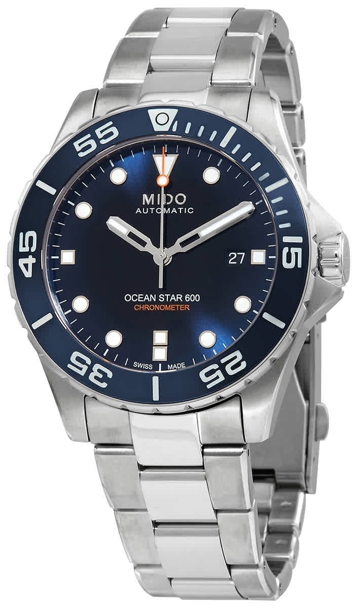 Mido Herrklocka M026.608.11.041.01 Ocean Star Blå/Stål Ø43.5 mm - Mido