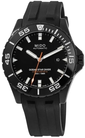 Mido Herrklocka M026.608.37.051.00 Ocean Star Svart/Gummi Ø43.5 mm - Mido