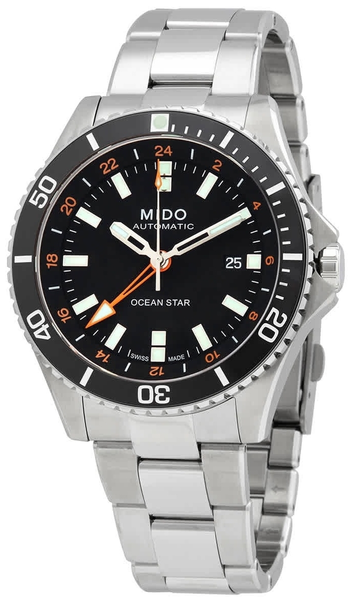 Mido Herrklocka M026.629.11.051.01 Ocean Star Svart/Stål Ø44 mm - Mido