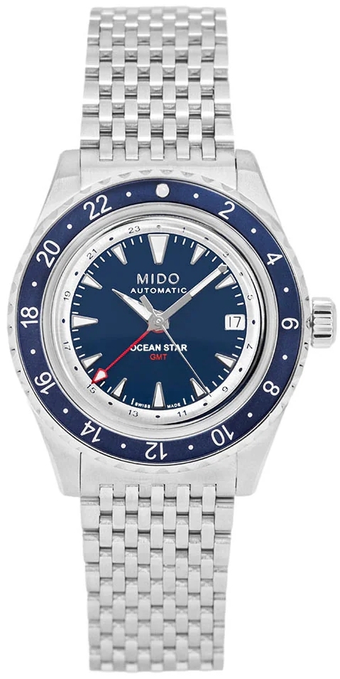 Mido Herrklocka M026.829.18.041.00 Ocean Star Blå/Textil Ø40.5 mm - Mido