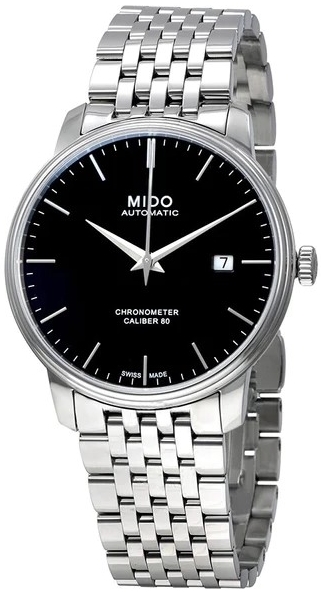 Mido Herrklocka M027.408.11.051.00 Baroncelli Svart/Stål Ø40 mm - Mido