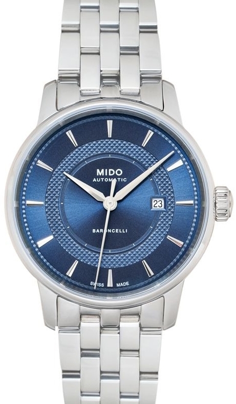 Mido Damklocka M037.207.11.041.01 Baroncelli Blå/Stål Ø30 mm - Mido