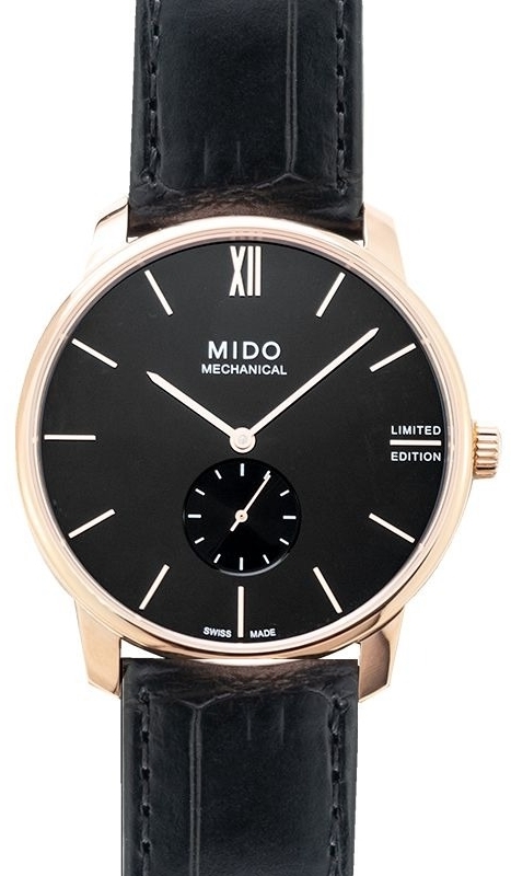 Mido Herrklocka M037.405.36.050.00 Baroncelli Svart/Läder Ø39 mm - Mido