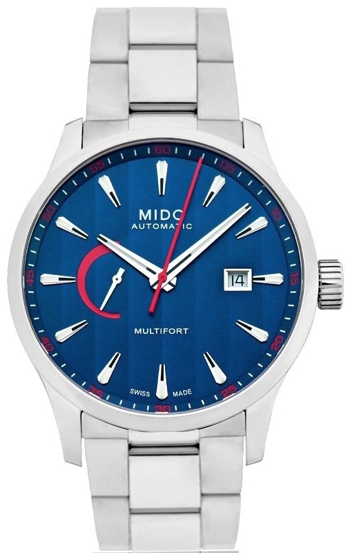 Mido Herrklocka M038.424.11.041.00 Multifort Blå/Stål Ø42 mm - Mido