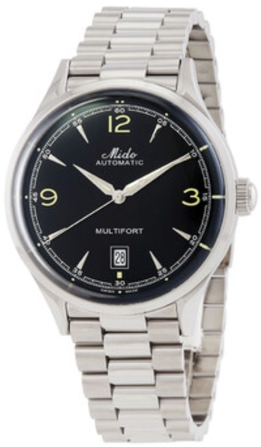 Mido Herrklocka M040.407.11.057.00 Multifort Svart/Stål Ø40 mm - Mido