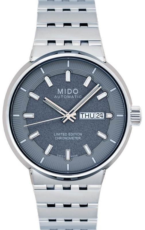 Mido Herrklocka M8340.4.B3.11 All Dial Grå/Stål Ø42 mm - Mido