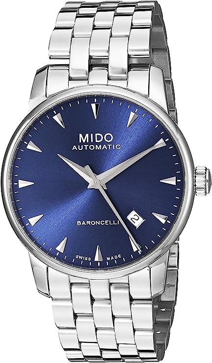 Mido Herrklocka M8600.4.15.1 Baroncelli Blå/Stål Ø38 mm - Mido