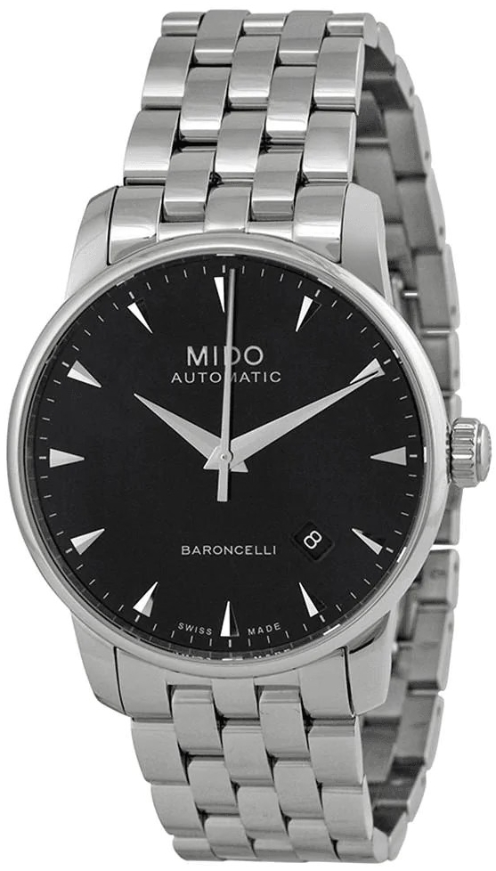 Mido Herrklocka M8600.4.18.1 Baroncelli Svart/Stål Ø38 mm - Mido