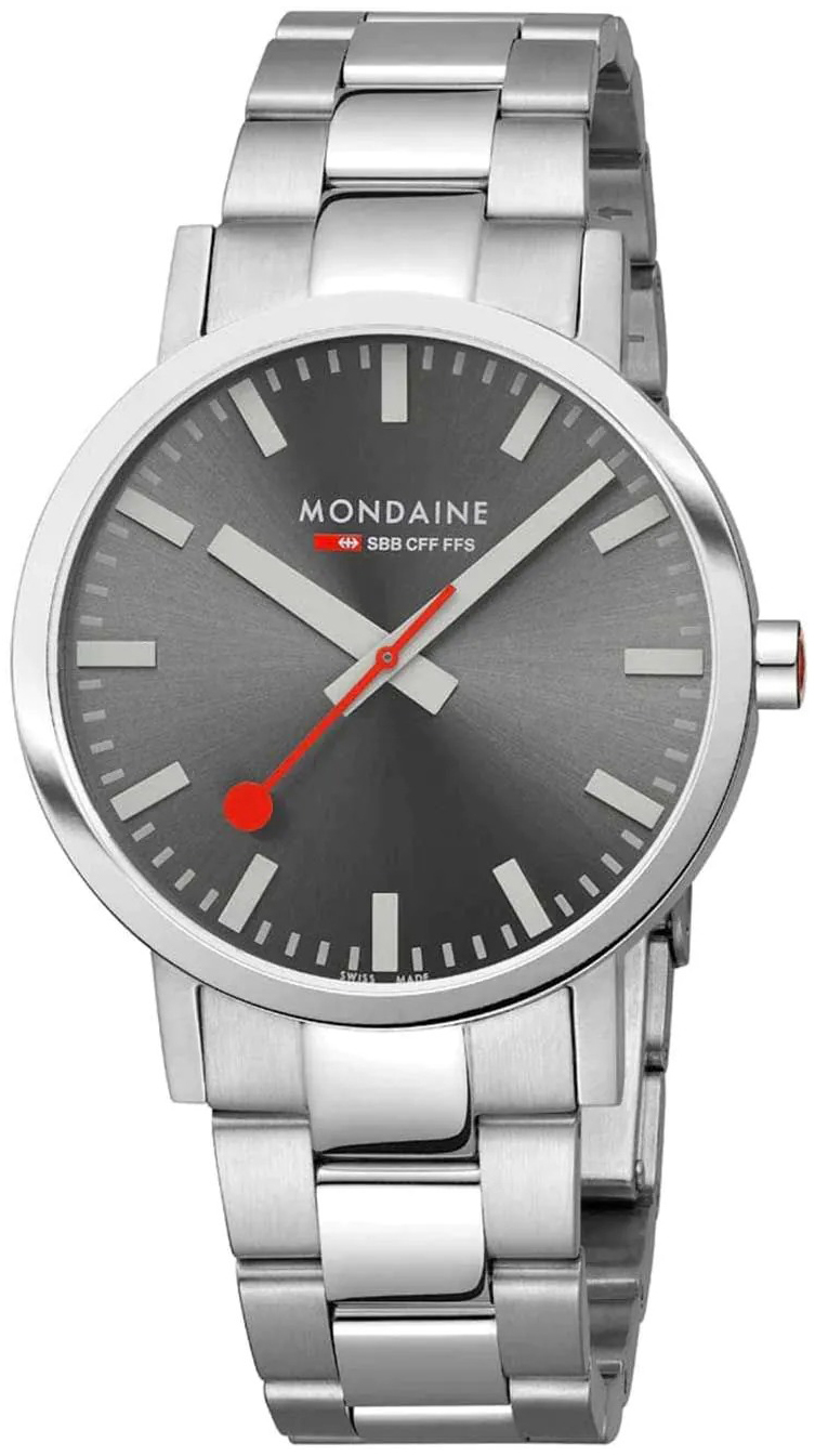 Mondaine A660.30360.81SBJ Classic Grå/Stål Ø40 mm