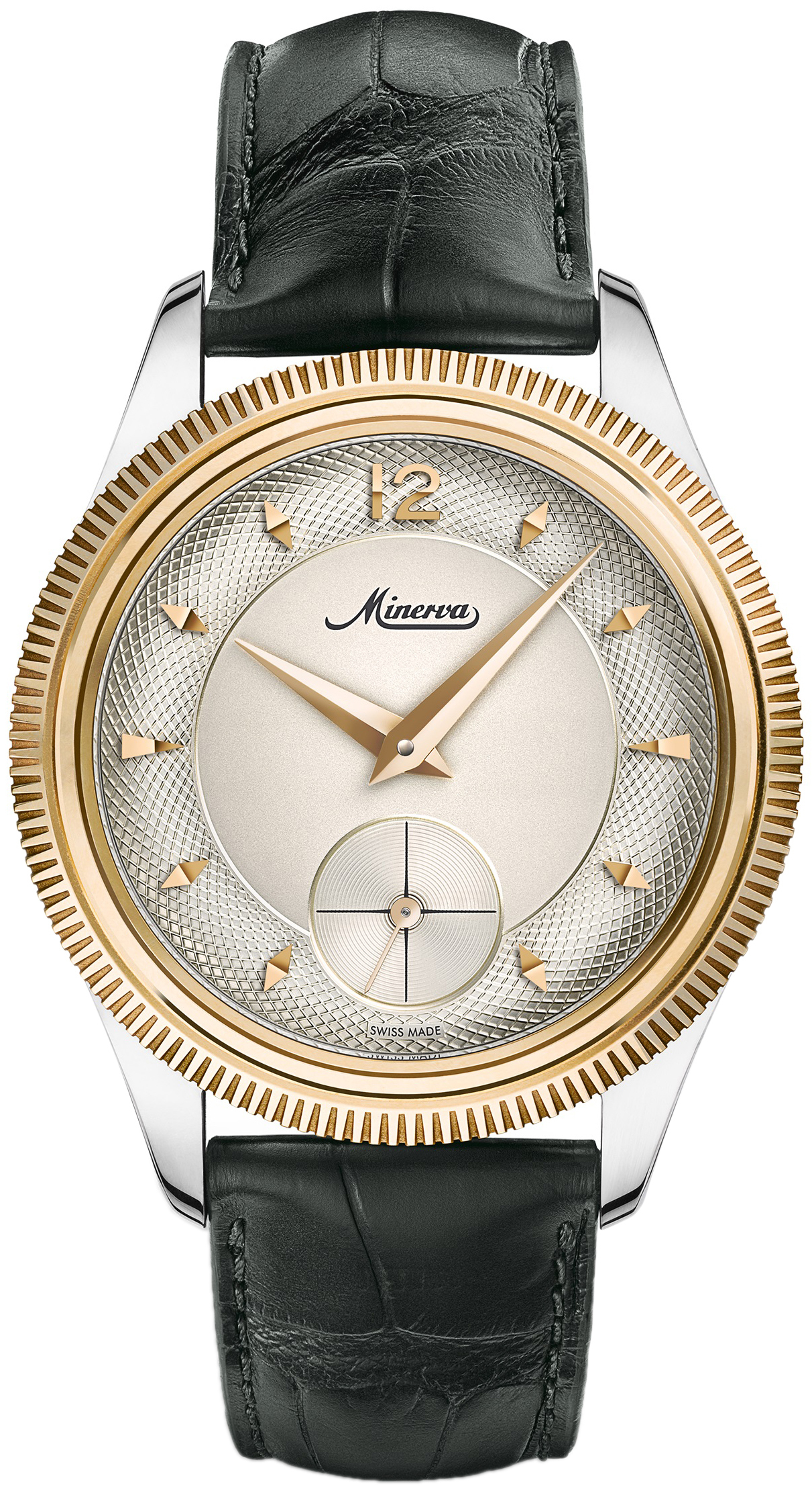 Montblanc Herrklocka 137544 The Unveiled Beige/L&auml;der &Oslash;41.5 mm