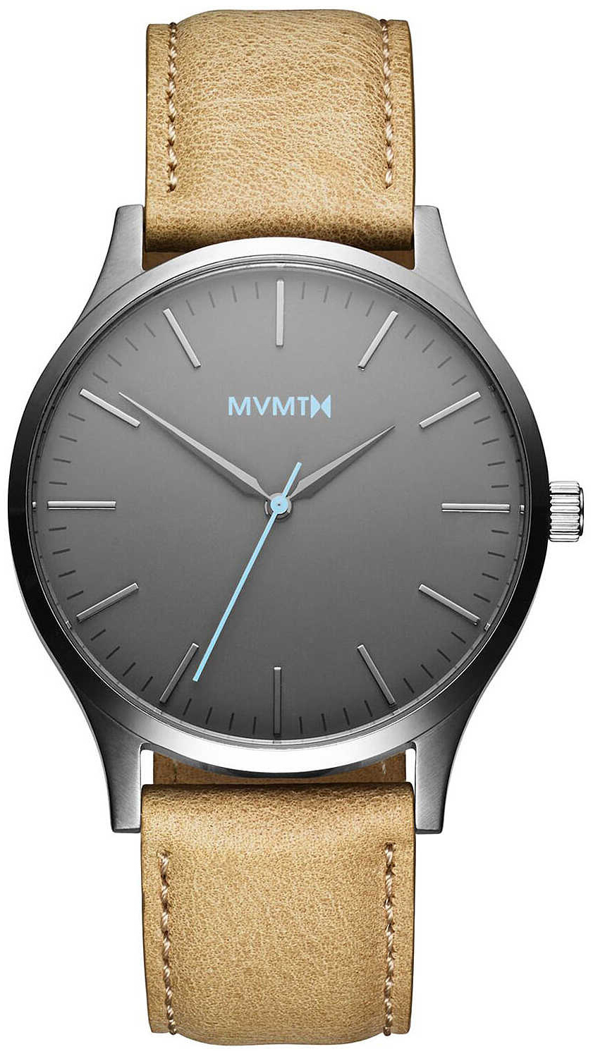 MVMT Herrklocka MT01-GML Series Grå/Läder Ø40 mm - MVMT