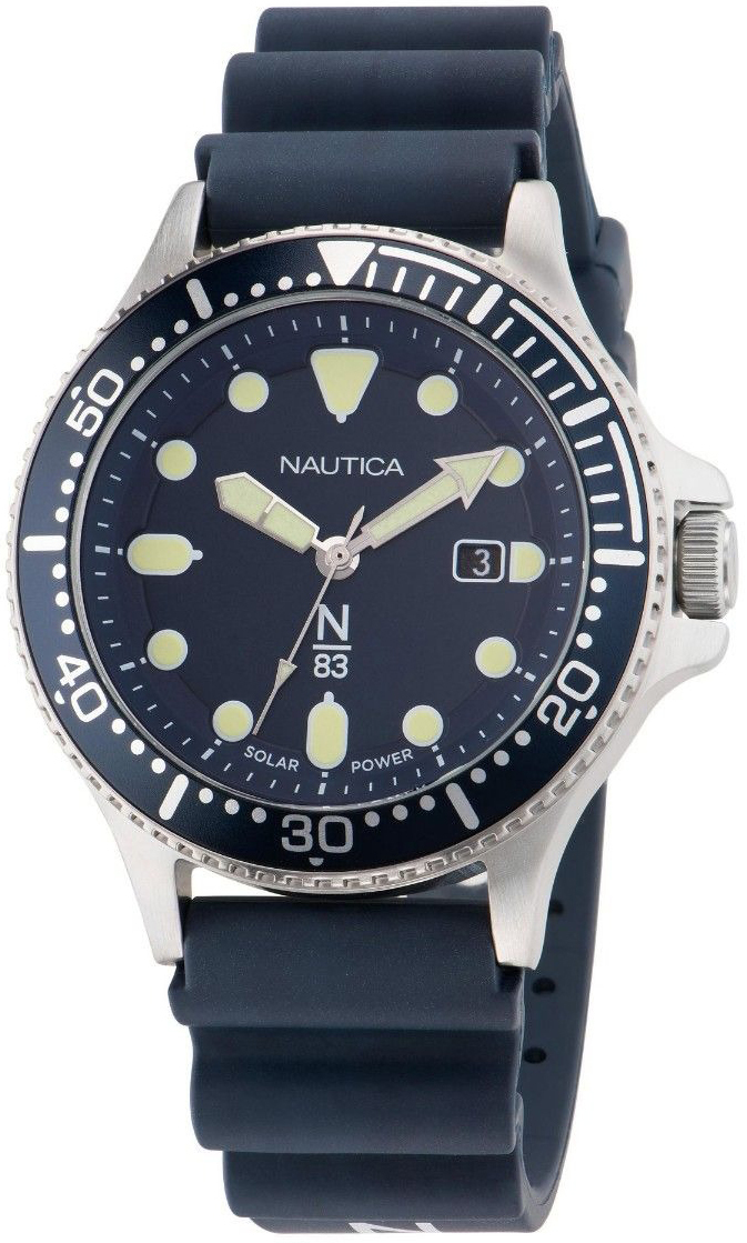 Nautica Herrklocka NAPCBS304 N83 Blå/Gummi Ø43 mm - Nautica