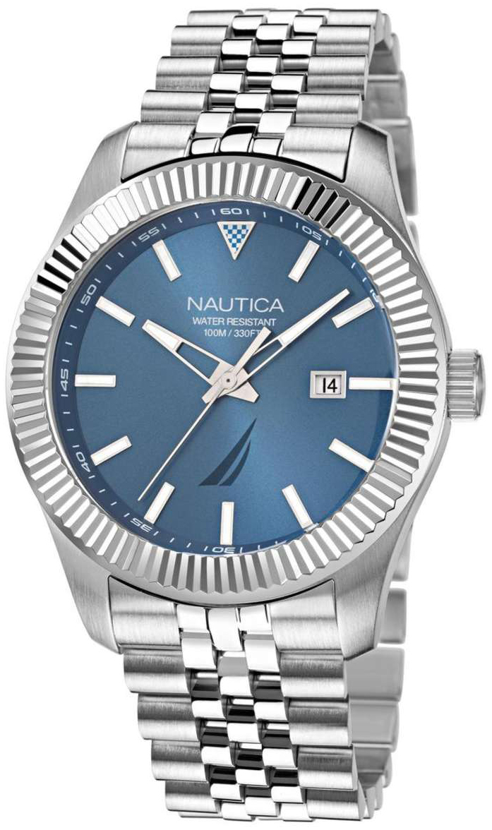 Nautica Herrklocka NAPPBS248 Pacific Beach Blå/Stål Ø43 mm
