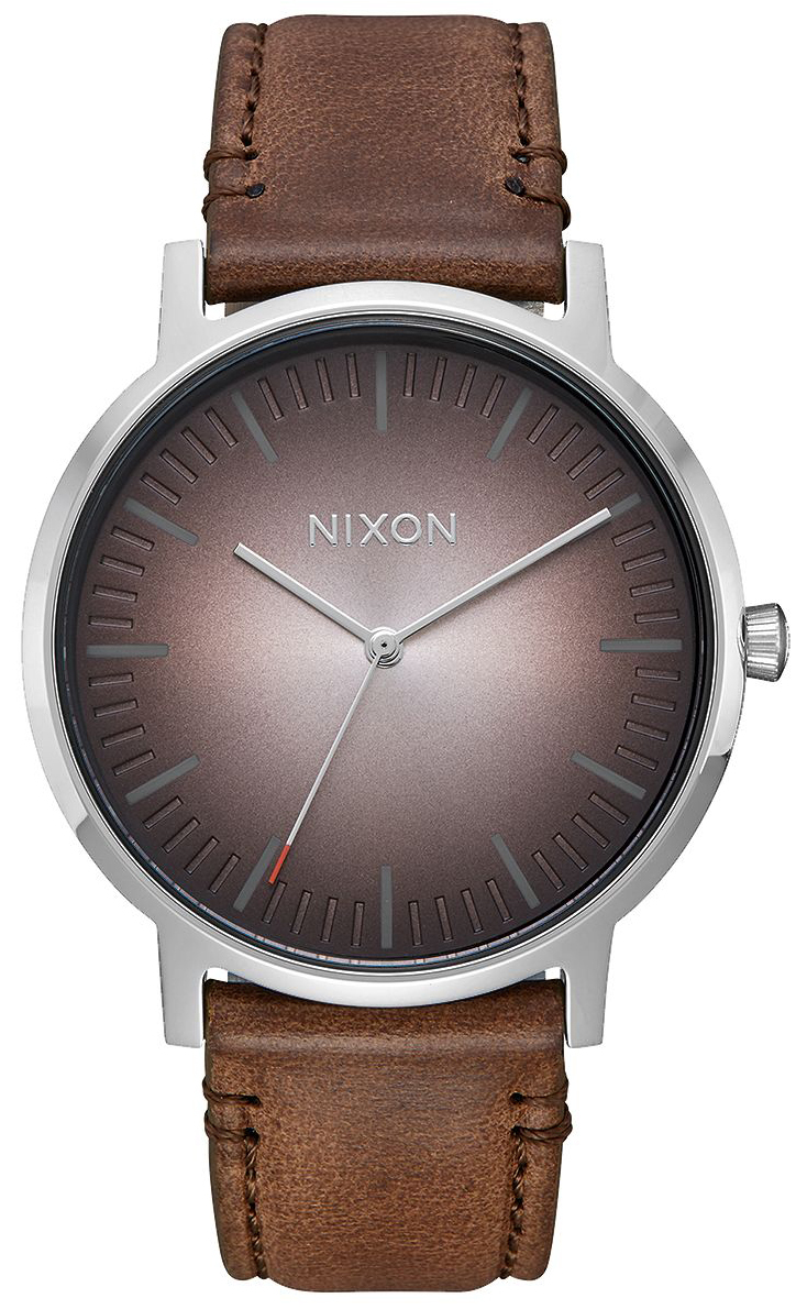 Nixon 99999 Herrklocka A10582594-00 Lila/Läder Ø40 mm - Nixon