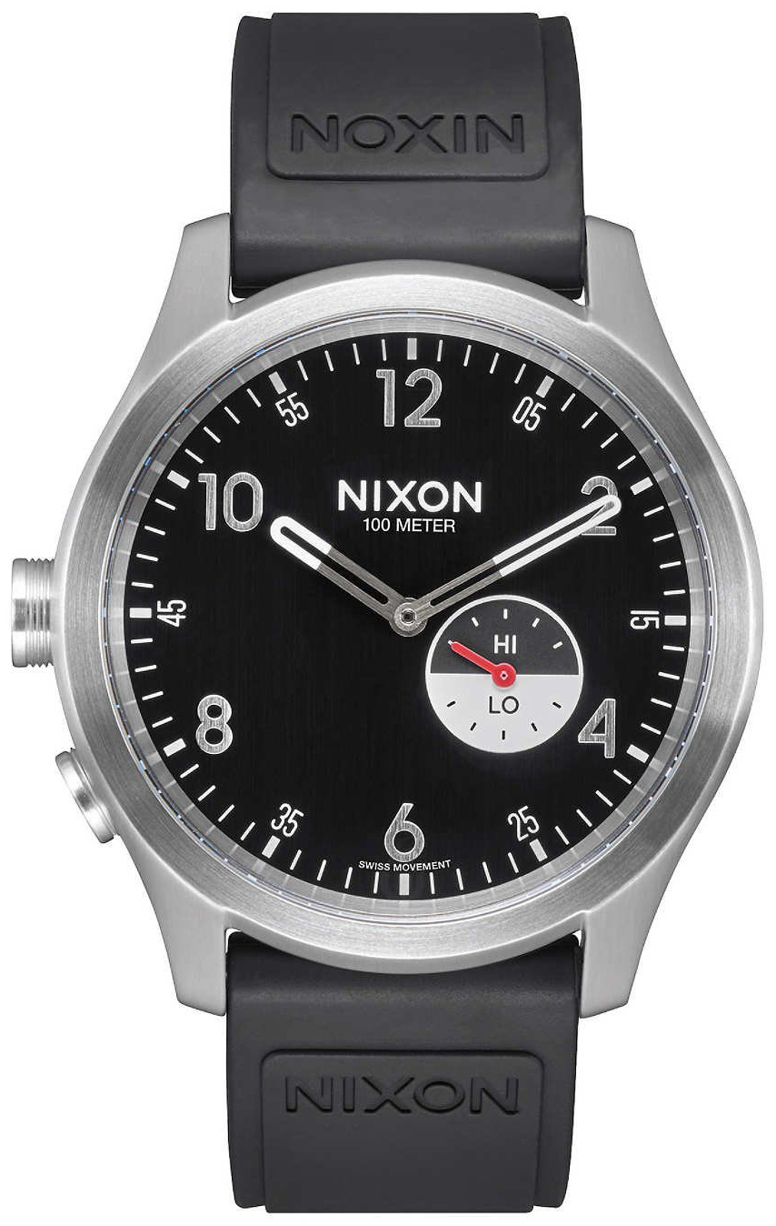 Nixon 99999 Herrklocka A1159000-00 Svart/Gummi Ø42 mm - Nixon