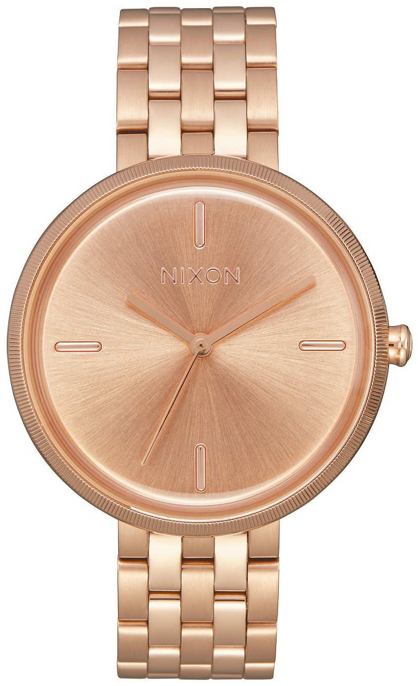 Nixon 99999 Damklocka A1171897-00 Roséguldstonad/Roséguldstonat stål - Nixon