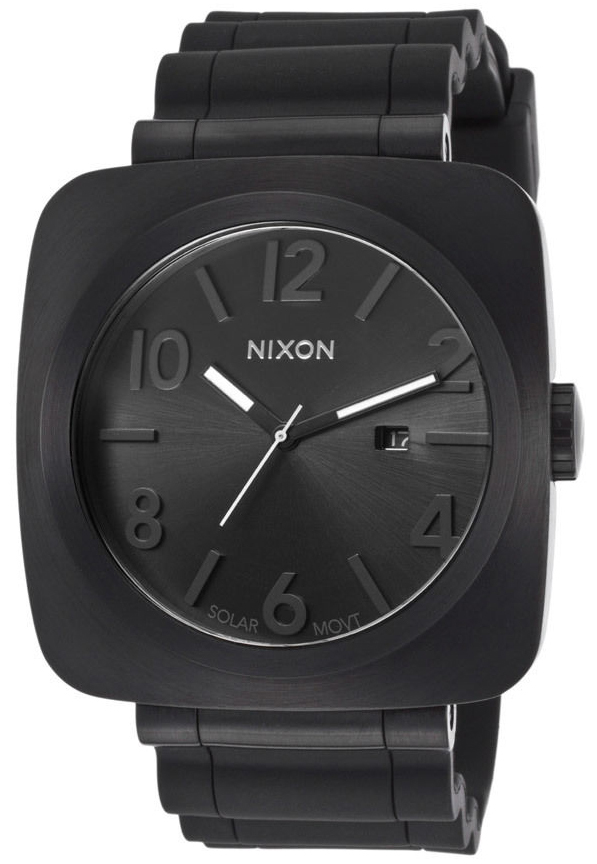 Nixon 99999 Herrklocka A118001-00 Svart/Gummi - Nixon