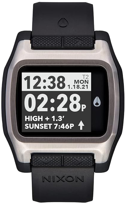 Nixon Herrklocka A1308-625-00 High Tide LCD/Gummi