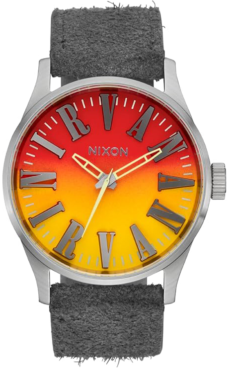 Nixon Herrklocka A1418-5274-00 Sentry Flerf&auml;rgad/L&auml;der &Oslash;42 mm