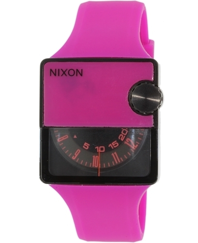 Nixon 99999 Herrklocka A237644-00 Svart/Gummi - Nixon