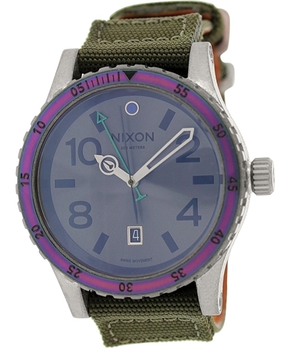 Nixon 99999 Herrklocka A2691765-00 Brun/Textil Ø44 mm - Nixon