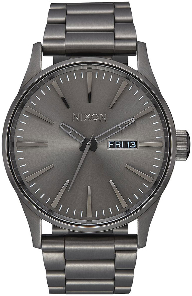 Nixon Herrklocka A356632-00 Grå/Stål Ø42 mm - Nixon