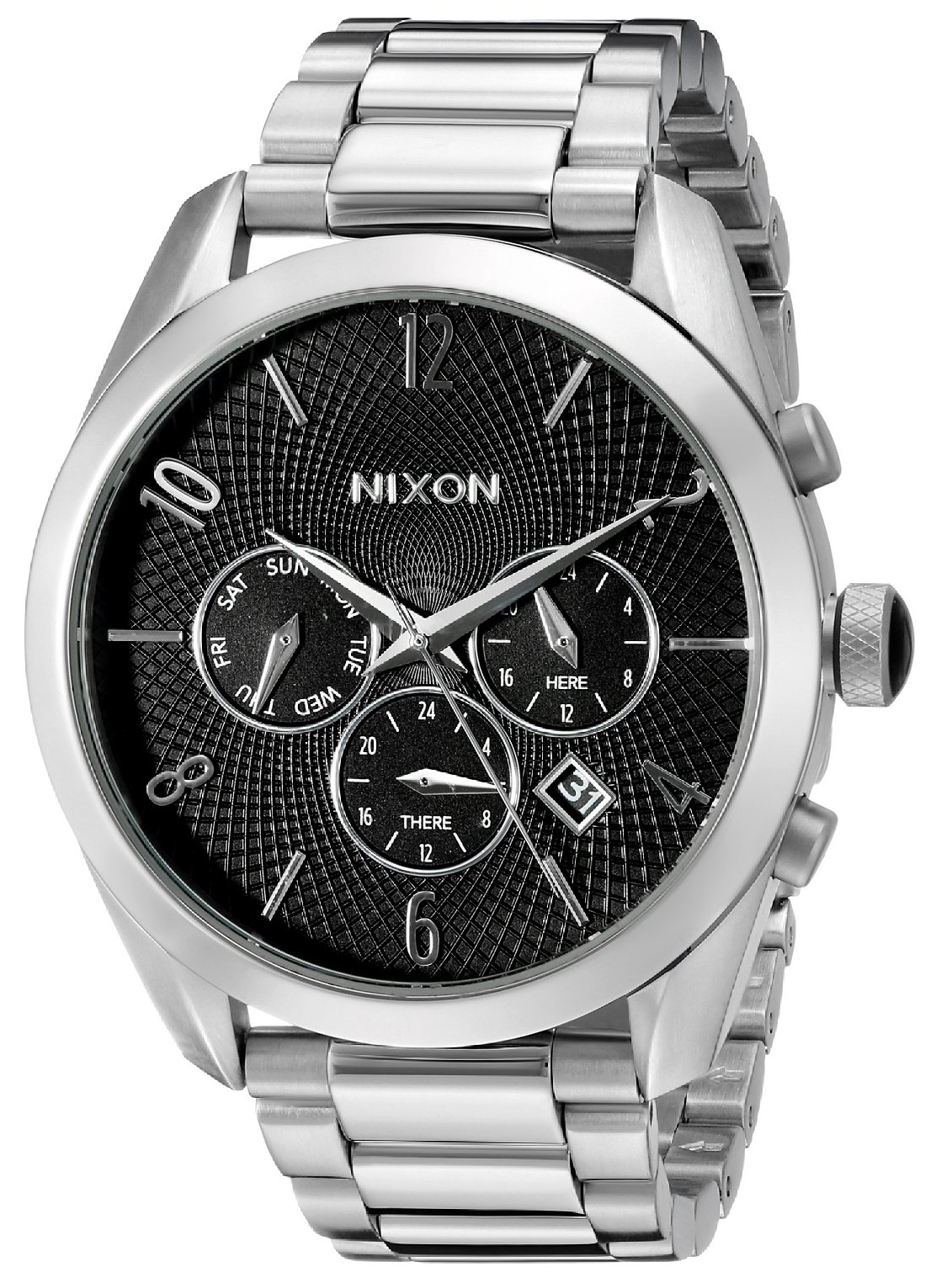 Nixon 99999 Damklocka A366000-00 Svart/Stål Ø42 mm - Nixon