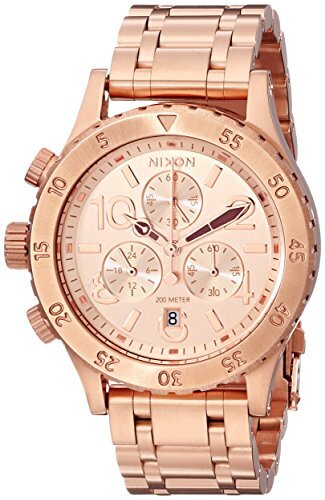 Nixon 99999 Damklocka A4041044-00 Roséguldstonad/Roséguldstonat stål - Nixon