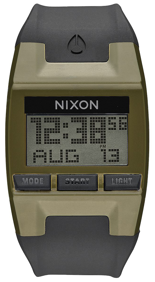 Nixon 99999 Herrklocka A4081089-00 LCD/Gummi - Nixon