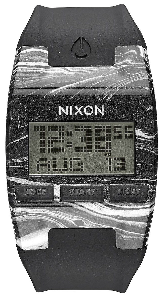 Nixon 99999 Herrklocka A4082193-00 LCD/Gummi - Nixon