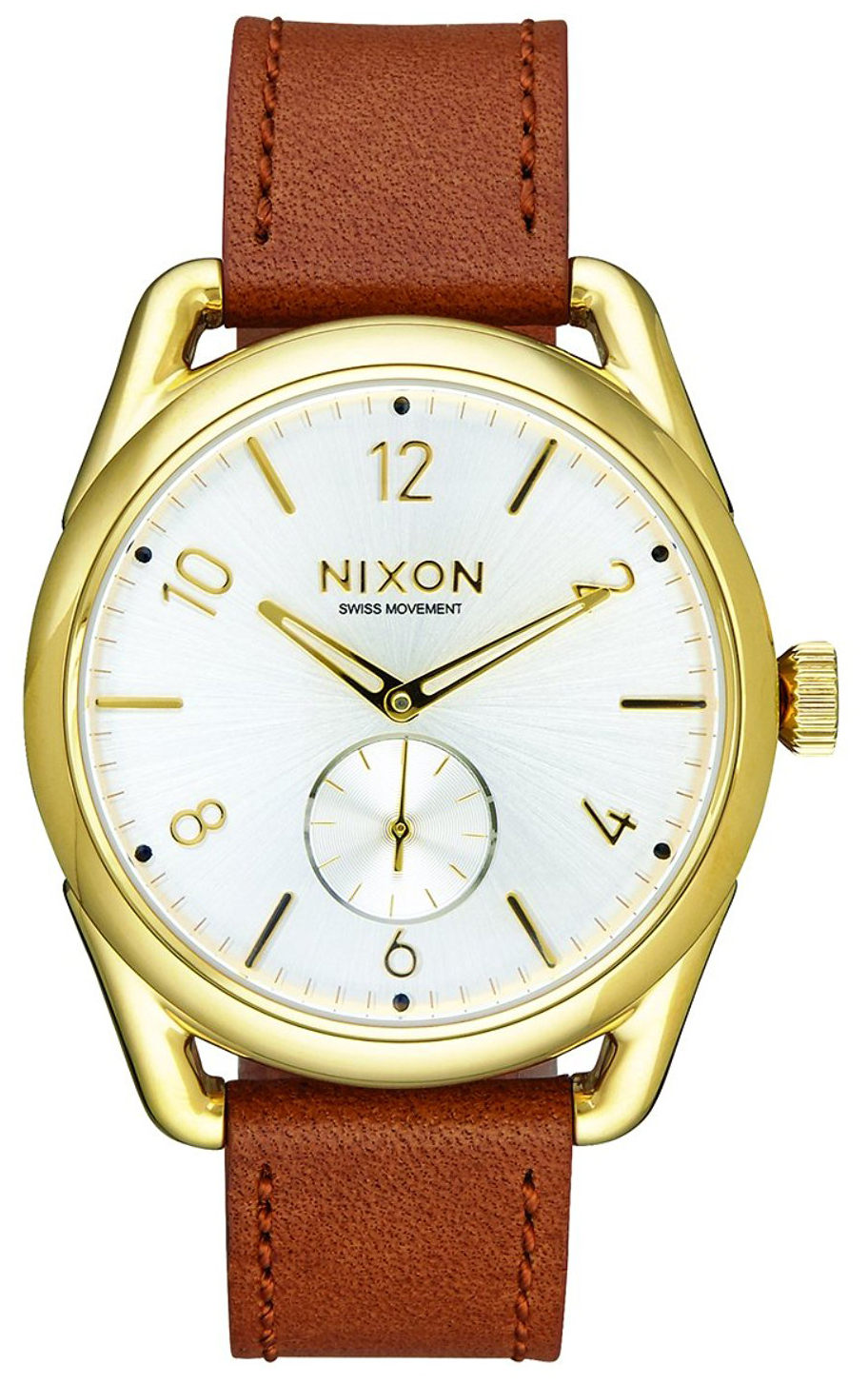 Nixon 99999 A4592227-00 Vit/Läder Ø39 mm - Nixon