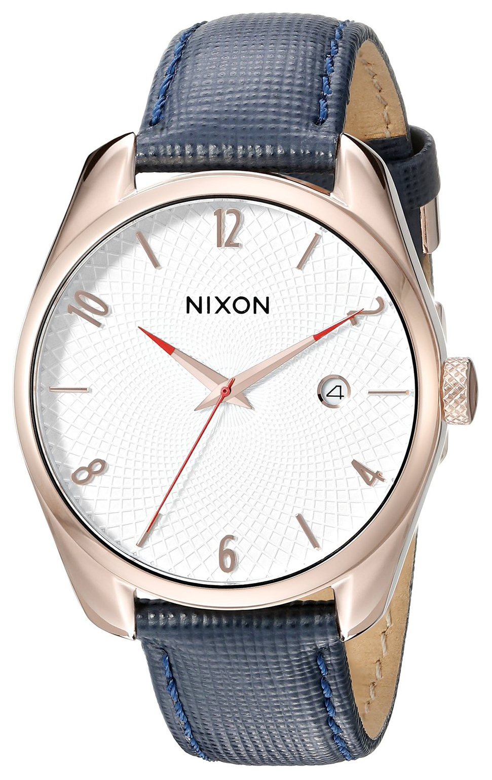 Nixon 99999 Damklocka A4732160-00 Vit/Läder Ø38 mm - Nixon