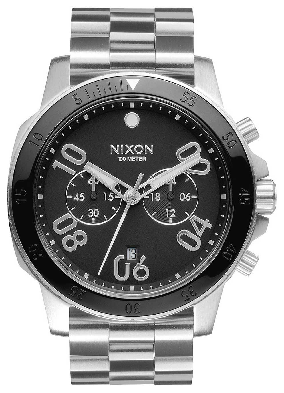 Nixon 99999 Herrklocka A549000-00 Svart/Stål Ø44 mm - Nixon