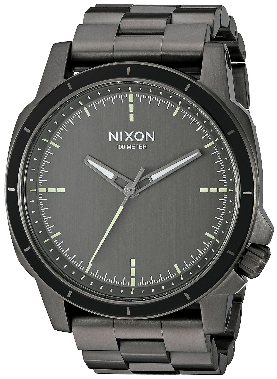 Nixon 99999 Herrklocka A913632-00 Grå/Stål Ø45 mm - Nixon