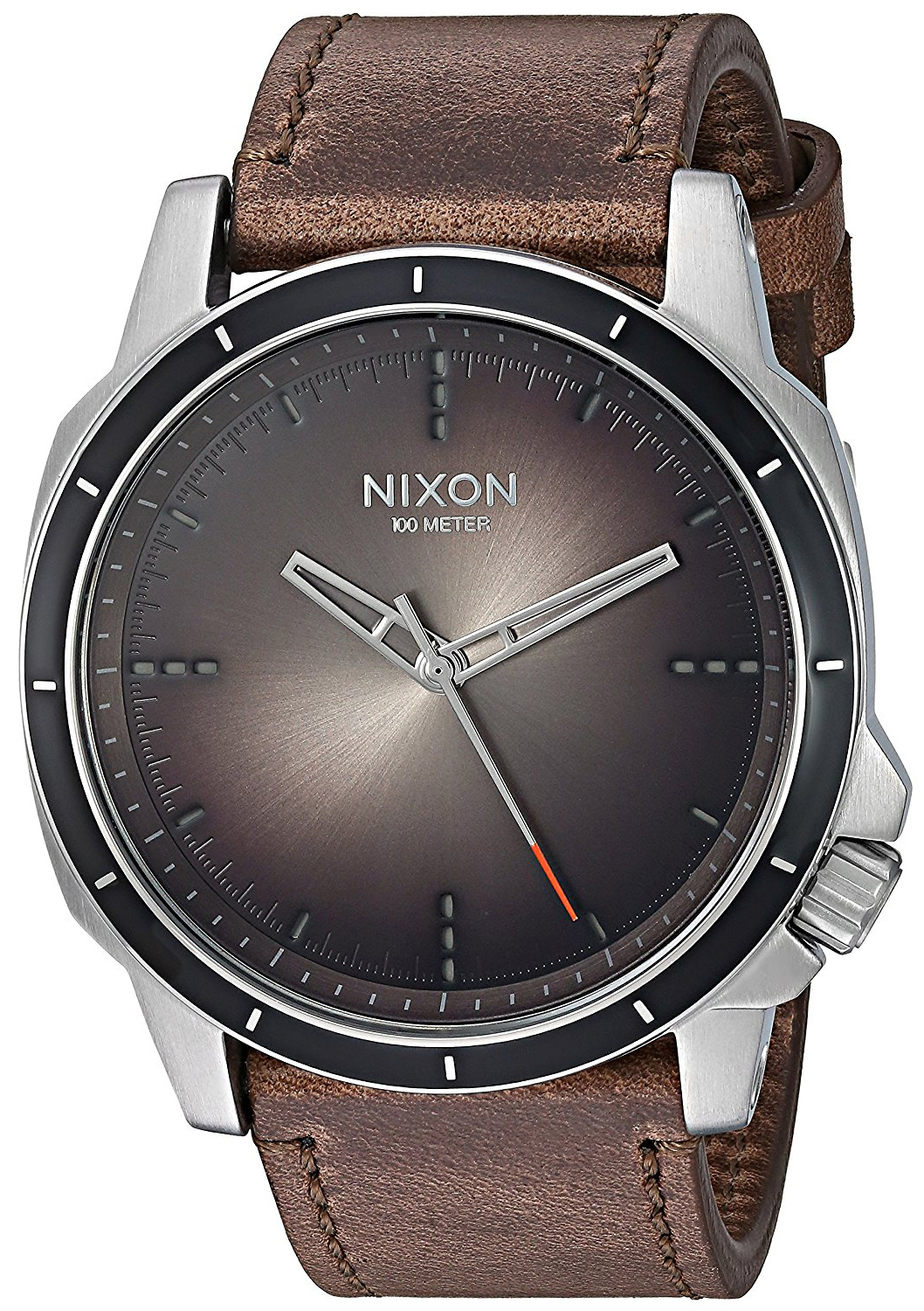 Nixon 99999 Herrklocka A9142594-00 Brun/Läder Ø45 mm - Nixon