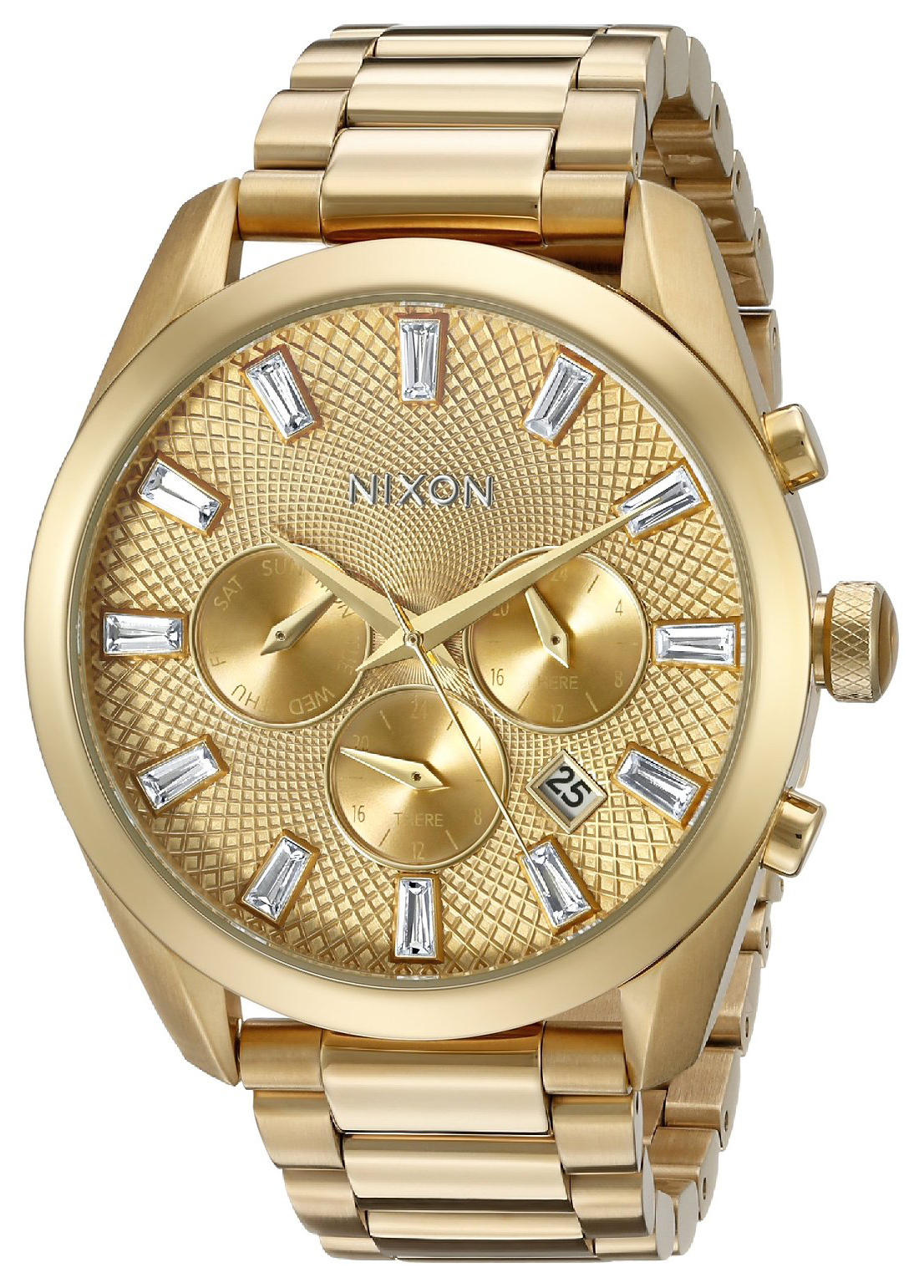 Nixon 99999 Damklocka A931502-00 Gulguldstonad/Gulguldtonat stål Ø42 mm - Nixon