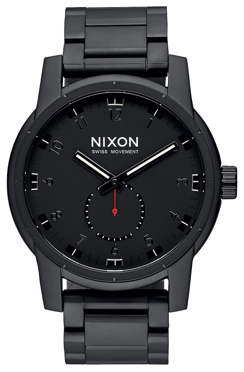 Nixon 99999 Herrklocka A937001-00 Svart/Stål Ø45 mm - Nixon