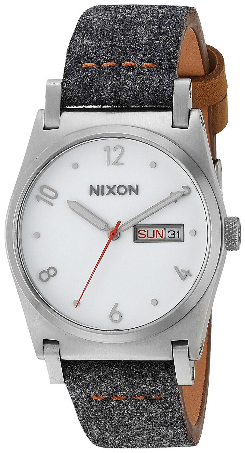 Nixon 99999 Damklocka A9552476-00 Silverfärgad/Läder Ø36 mm - Nixon