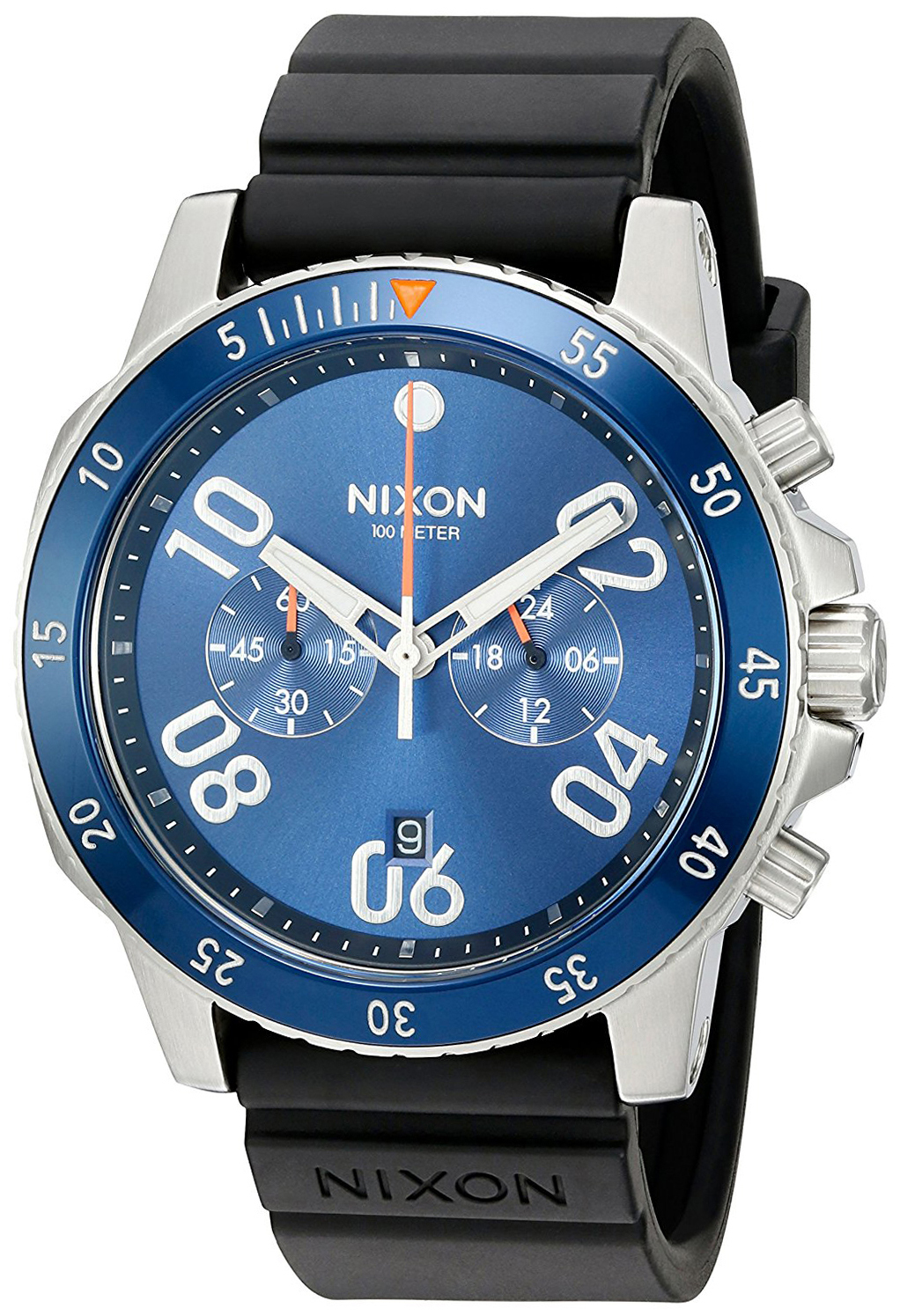 Nixon 99999 Herrklocka A9581258-00 Blå/Gummi Ø44 mm - Nixon