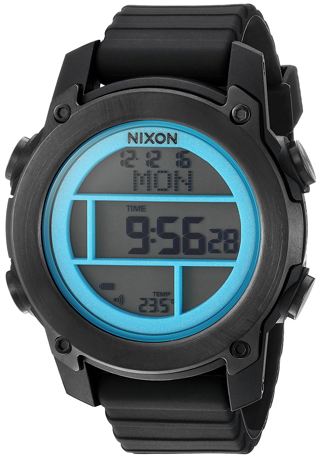 Nixon 99999 Herrklocka A9622238-00 LCD/Gummi Ø46 mm - Nixon