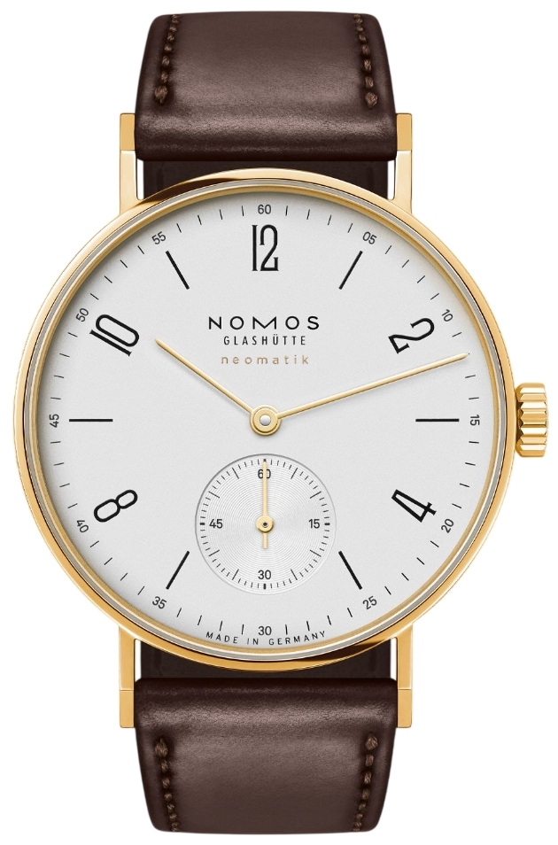Nomos Glashütte Herrklocka N-162 Tangente Gold Neomatik - Nomos Glashütte