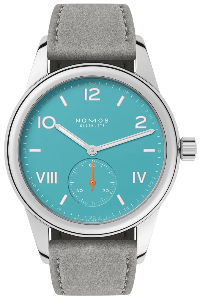 Nomos Glashütte N-717.GB Club Campus Turkos/Läder Ø36 mm - Nomos Glashütte