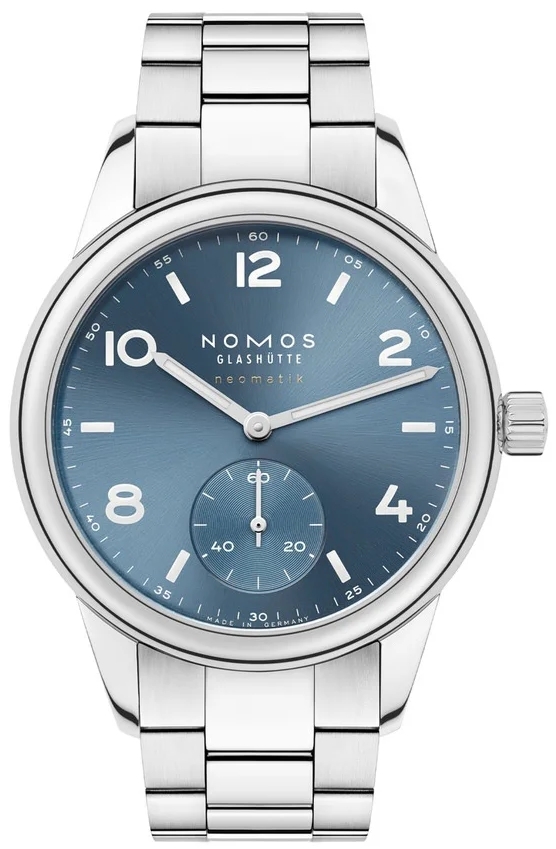 Nomos Glashütte Herrklocka N-750 Club Sport Neomatik Blå/Stål Ø37 - Nomos Glashütte