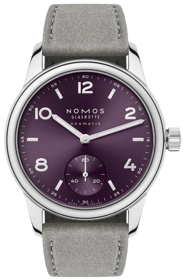 Nomos Glash&uuml;tte Damklocka N-757.SB-textile Club Sport Neomatik