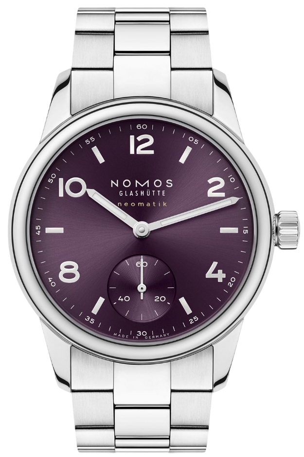 Nomos Glashütte Damklocka N-757 Club Sport Neomatik Lila/Stål Ø34 - Nomos Glashütte