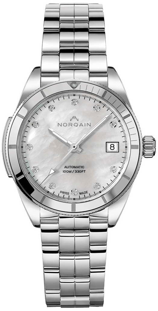 Norqain Damklocka N1800SP81A/M18D/182S Adventure Vit/Stål Ø37 mm - Norqain