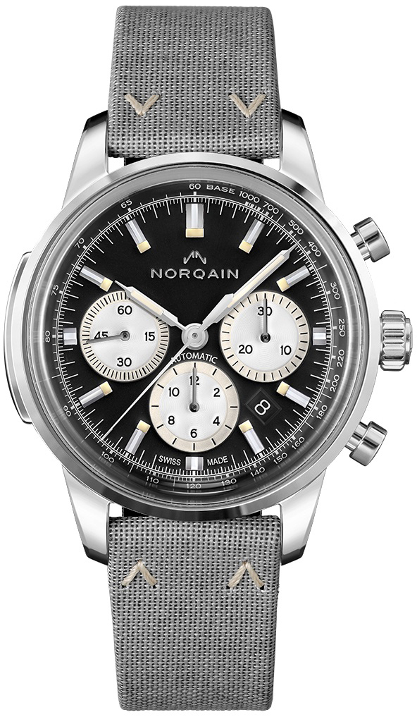 Norqain Herrklocka N2200S22C/B221/20GNT.18S Freedom Svart/Läder Ø43 - Norqain